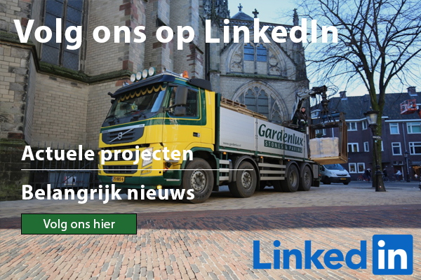 Volg onze projecten op LinkedIn